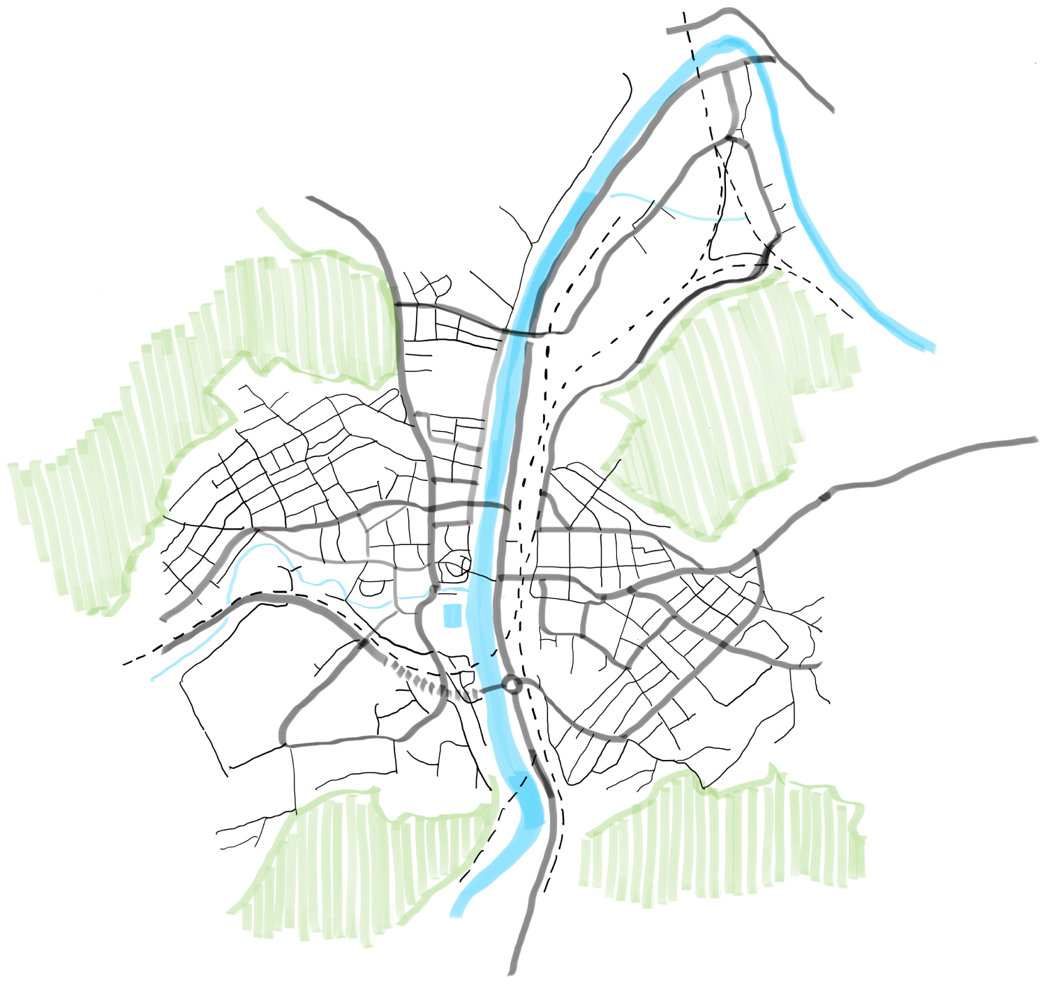 Olten Stadtplan